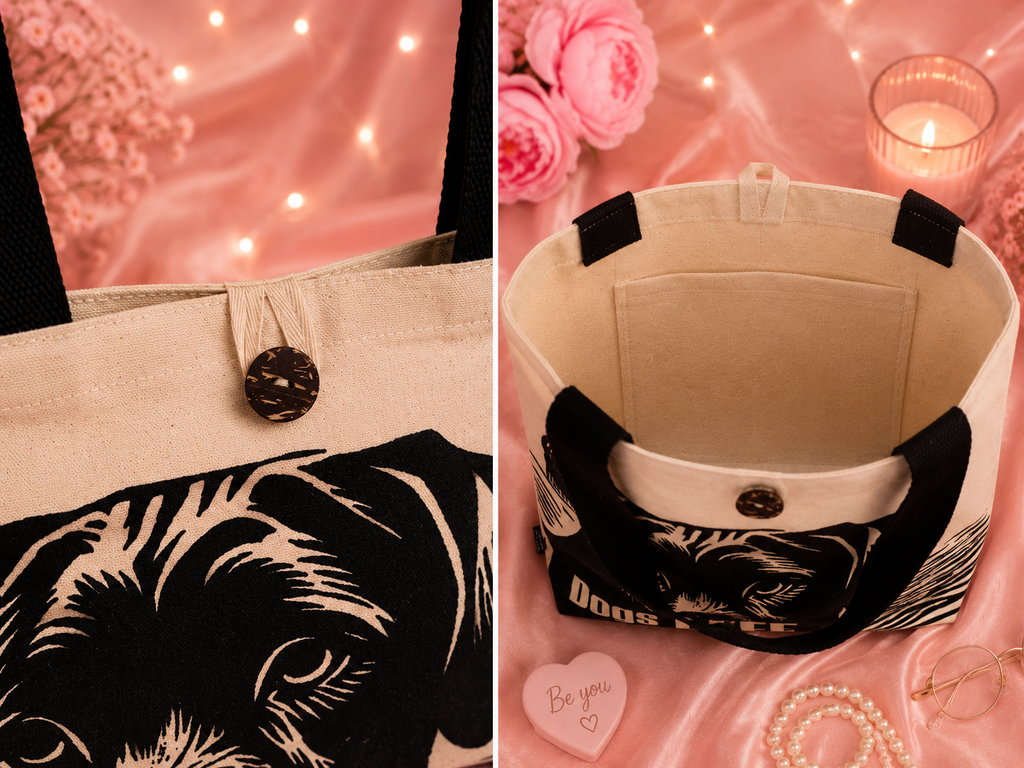 Sac Tote Bag Basique Iconic (43 x 36 cm) - Plusieurs variantes