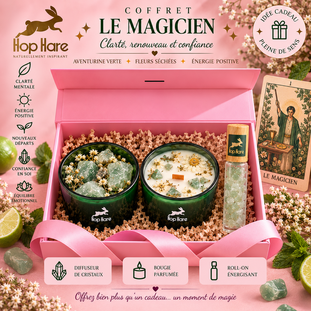 Coffret Rituel Tarot Hop Hare - 3 produits assortis par coffret (7 variantes)