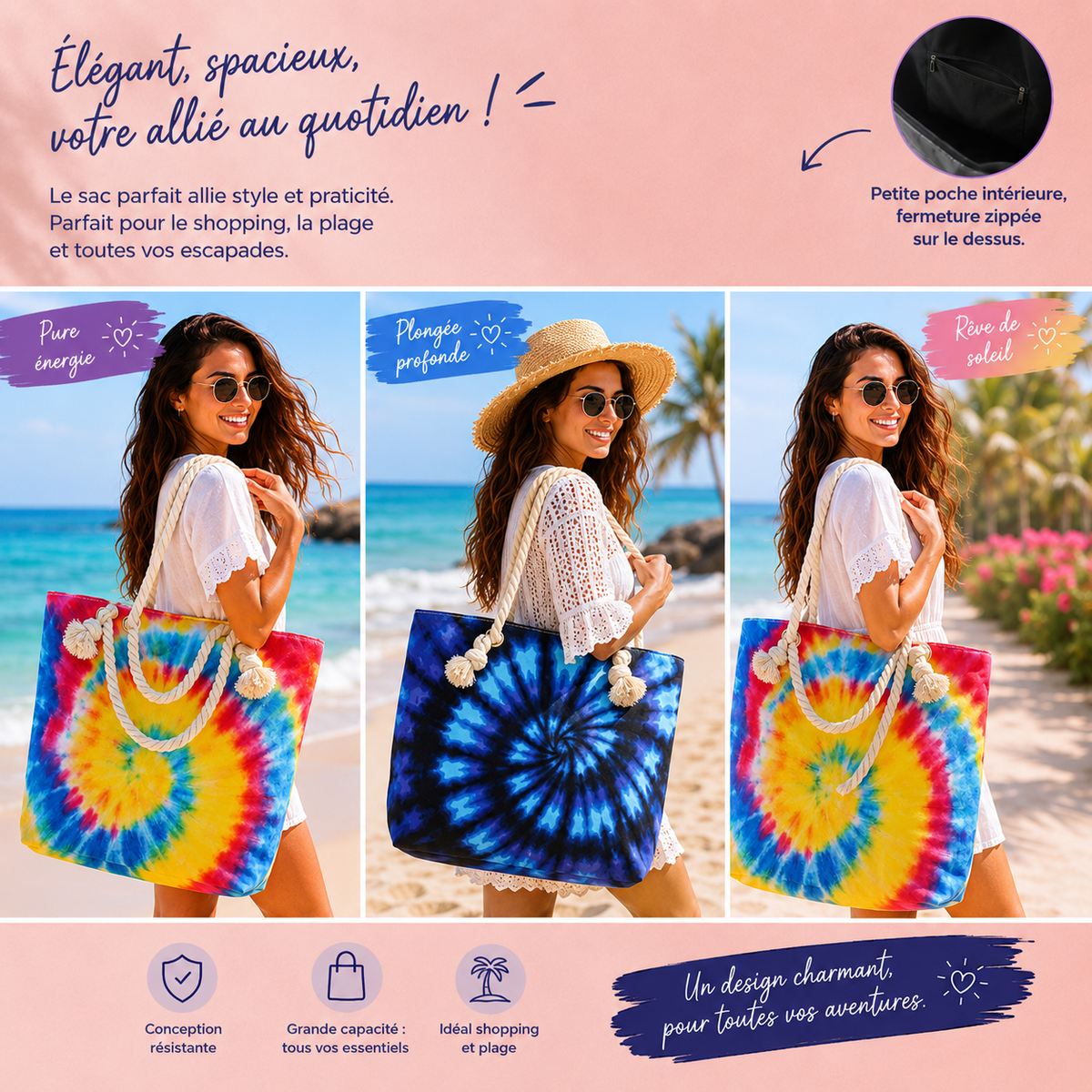 Sac de plage - Pure énergie