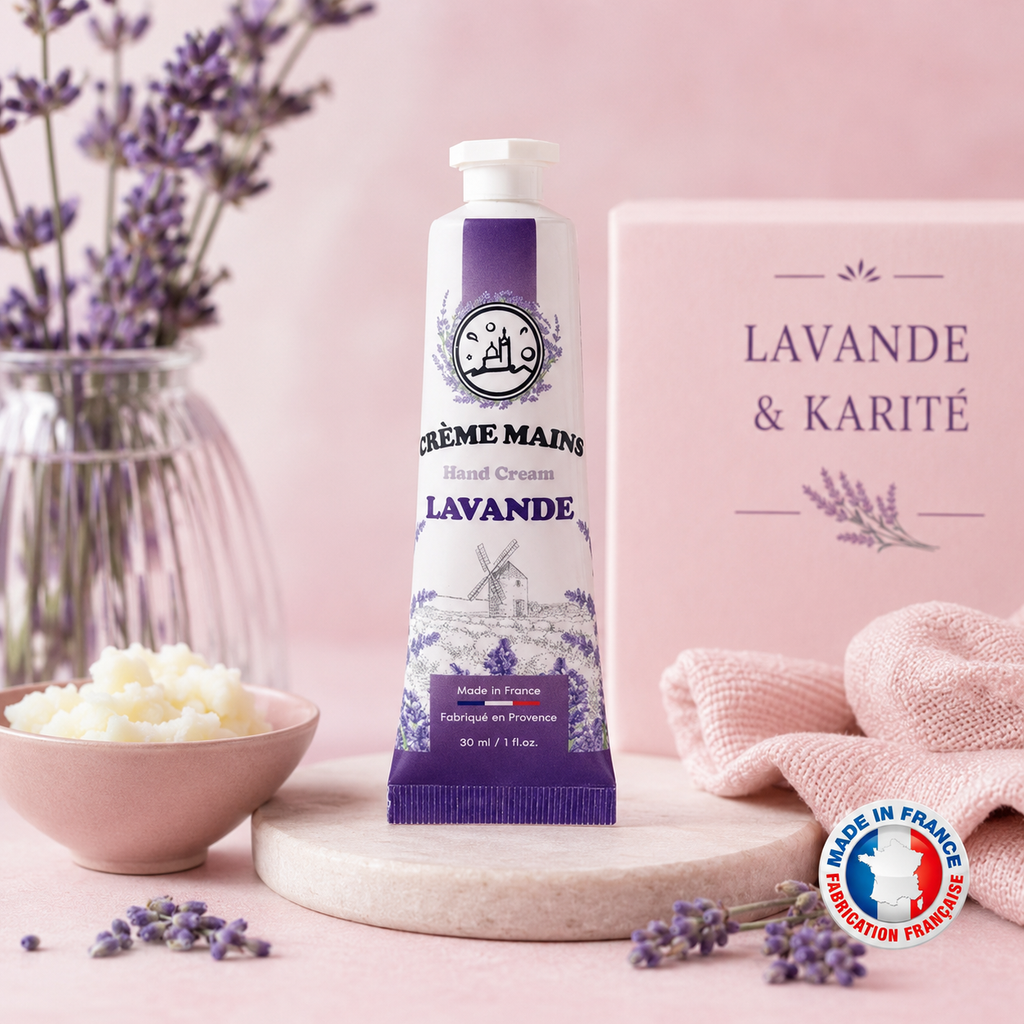 Crème pour les mains - LAVANDE & KARITÉ - 30 ml