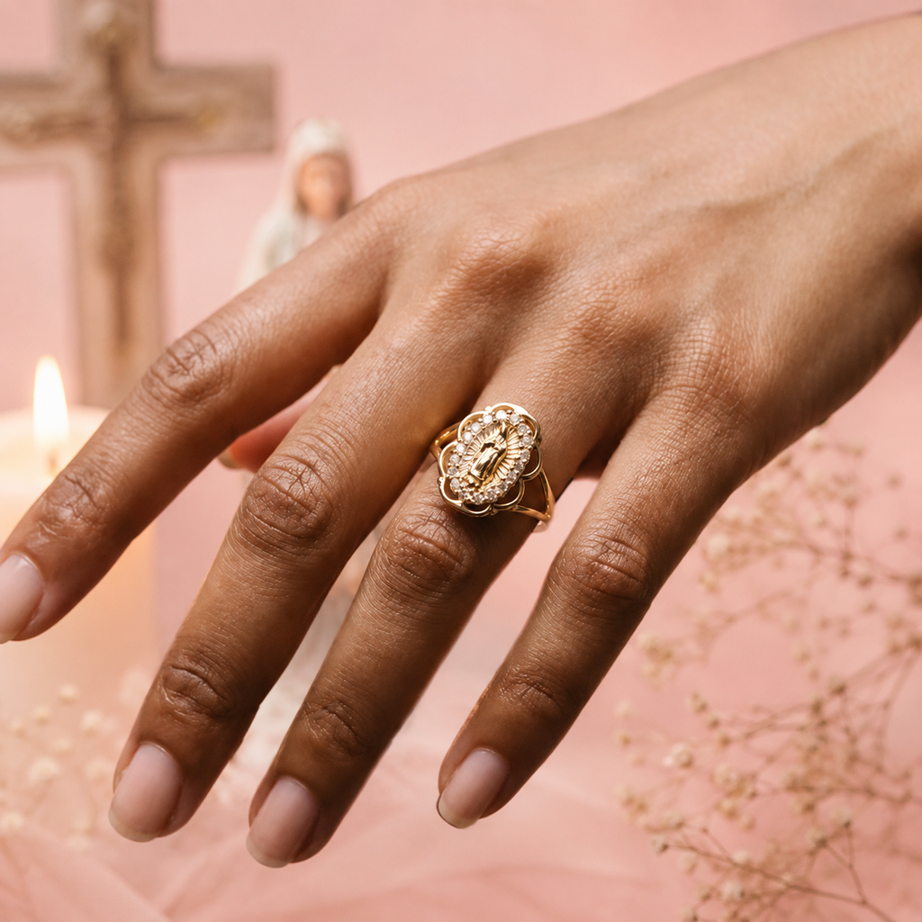 Bague Vierge Marie – Foi & Protection