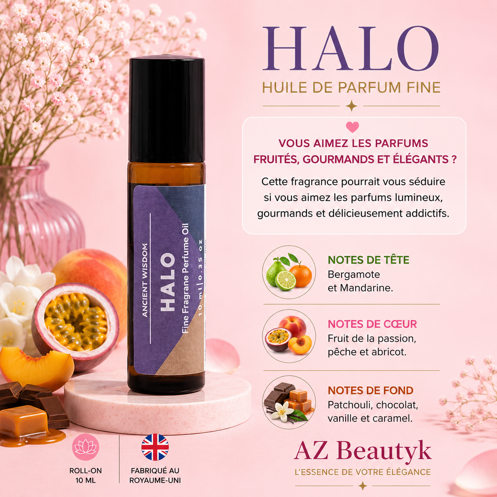 HALO - Huile de parfum fine Roll-on - 10 ml