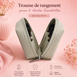 Trousse de rangement pour huiles essentielles - 6 flacons
