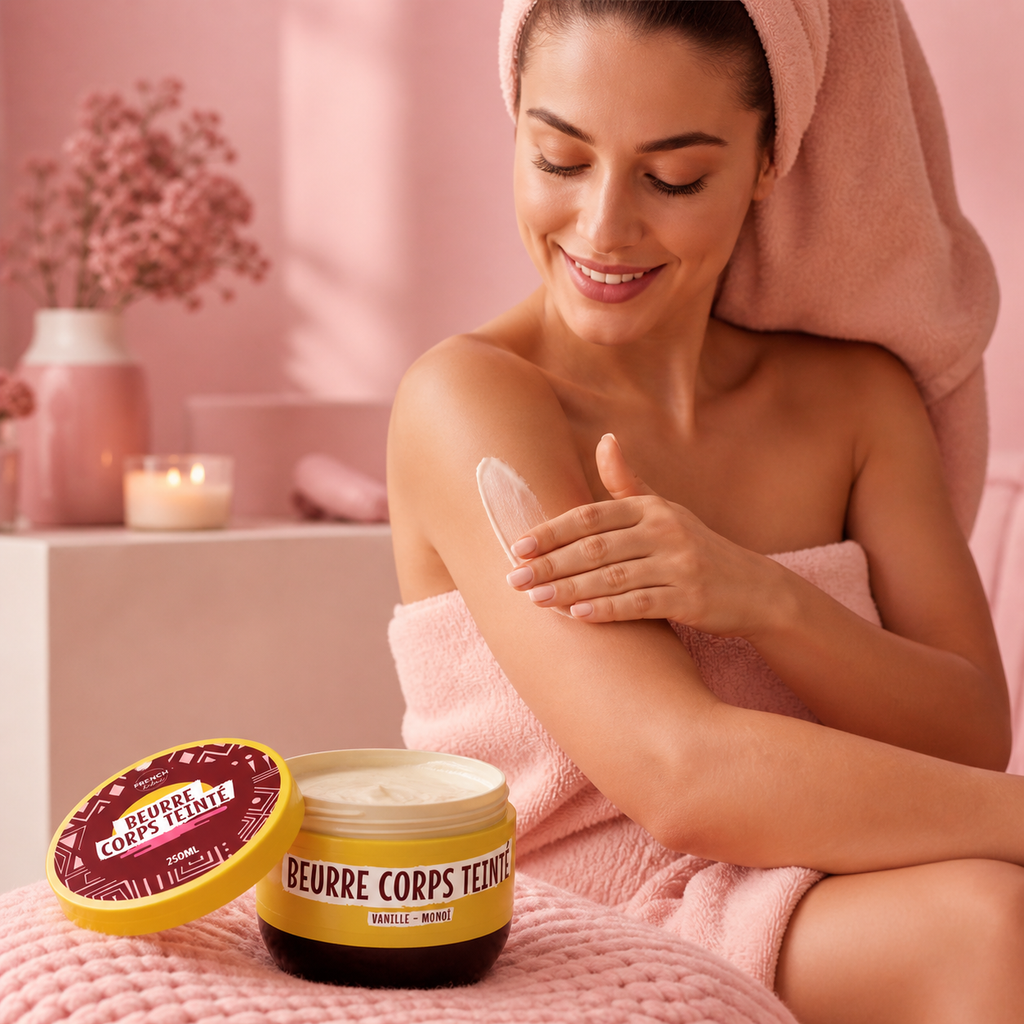Beurre Corps Teinté Vanille – Monoï (250 ml)