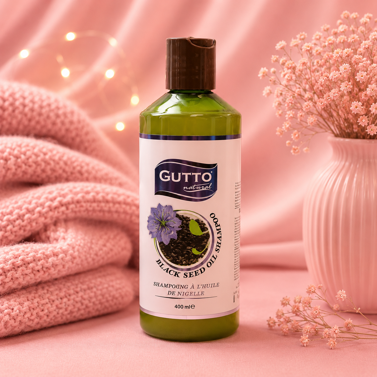 Shampooing à l'huile de nigelle - 400 ml