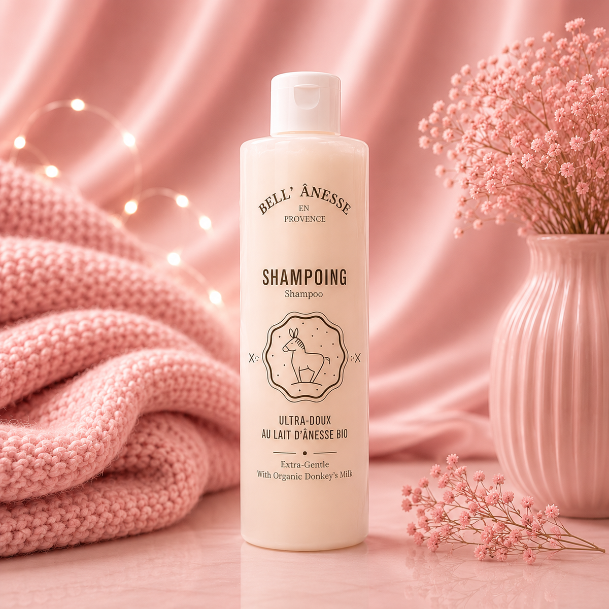 Shampooing au lait d'ânesse - 250 ml