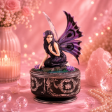 Boîte Fée Naïade - par Anne Stokes
