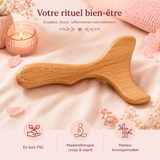 Masseur en bois Madérothérapie Maryse - Massage relaxant et stimulant