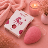 Eponge Konjac - Rose - Anti-âge