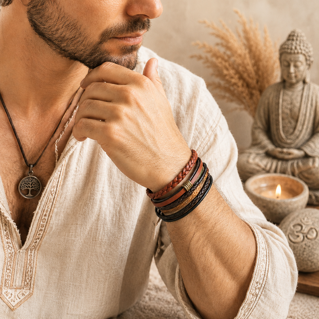 Set de Bracelet pour Homme - Bronzés