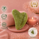 Gua Sha Jade Vert
