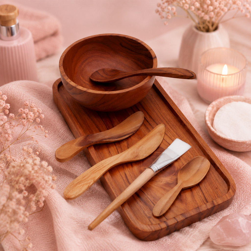Kit d'application d'argile ou cire pour spa