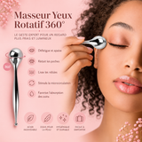 Roller massage EyeRevive360 visage et contour des yeux - Anti-cernes, anti-poches