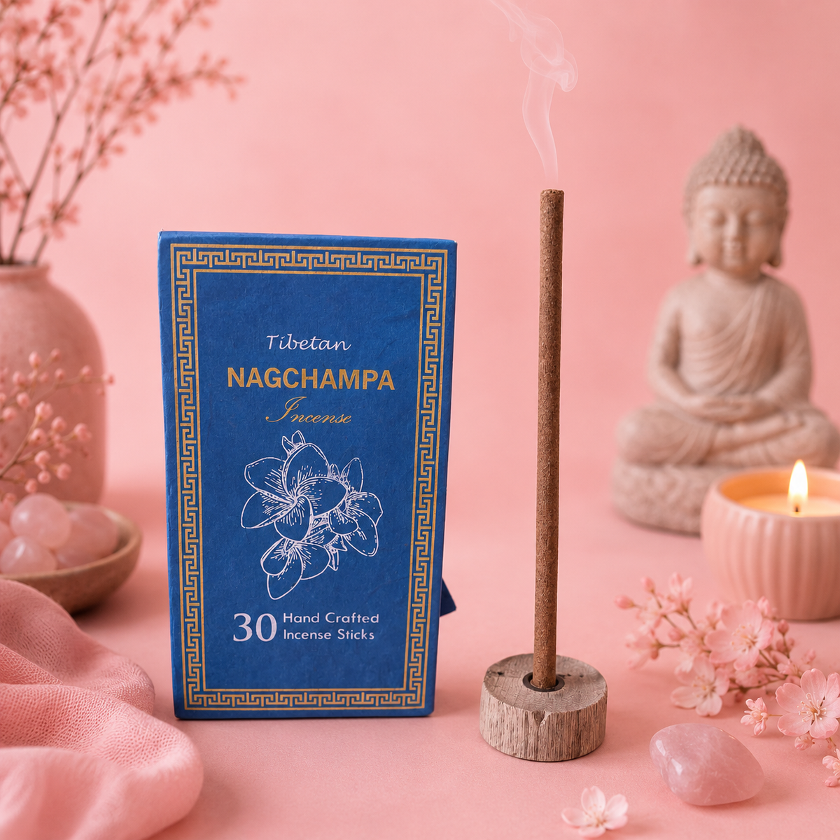 Encens Sughandit Dhoop de l'Himalaya - Nag champa