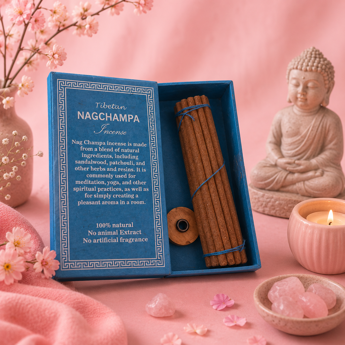 Encens Sughandit Dhoop de l'Himalaya - Nag champa