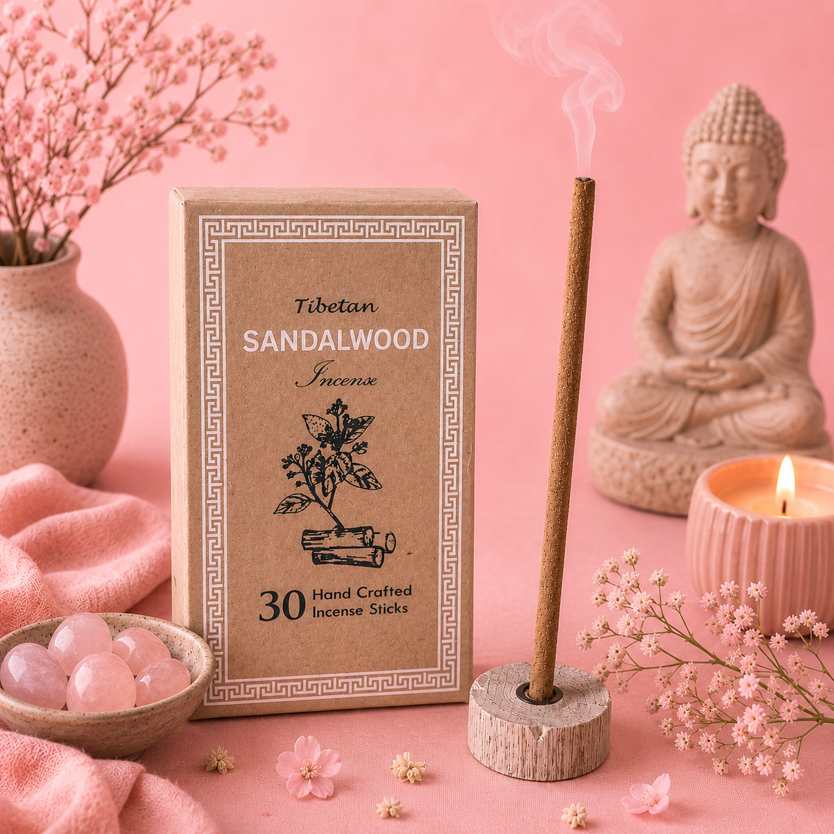 Encens Sughandit Dhoop de l'Himalaya - Bois de santal