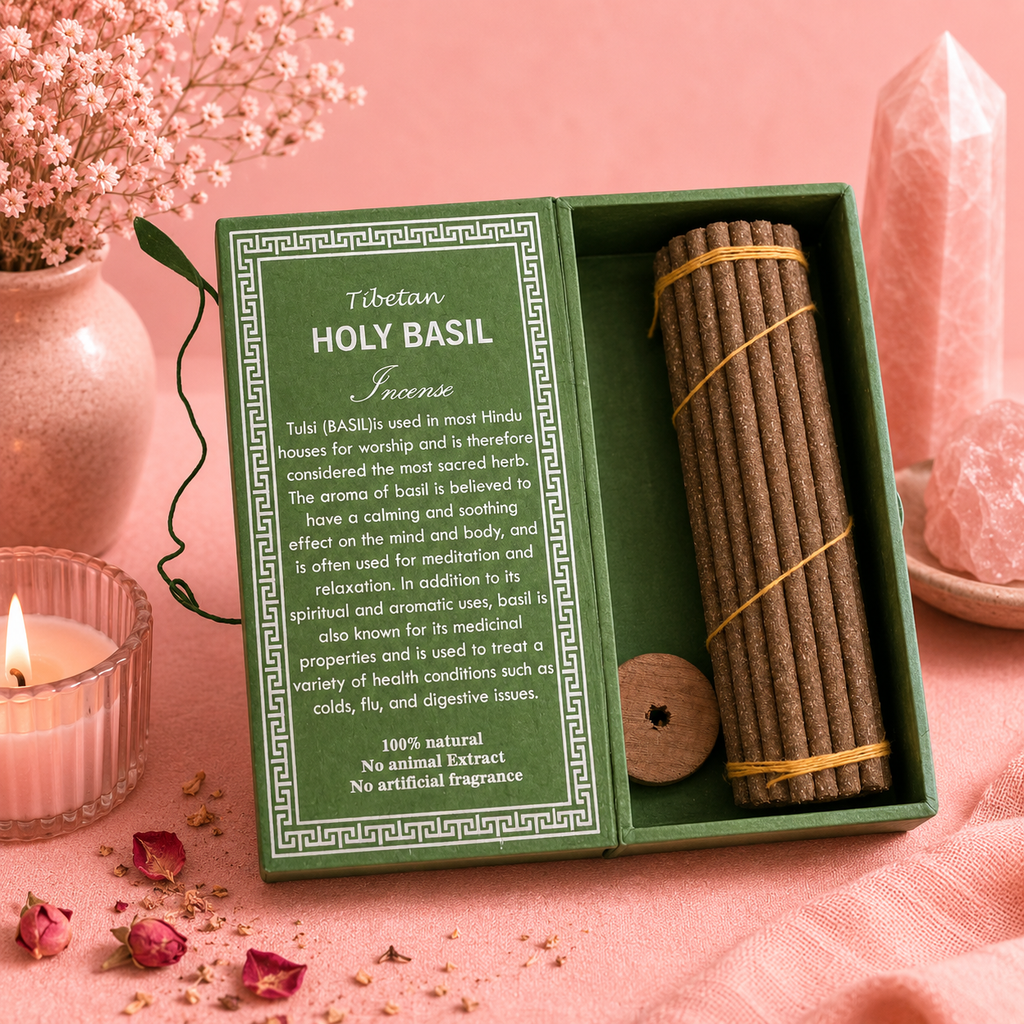 Encens Sughandit Dhoop de l'Himalaya - Basilic sacré