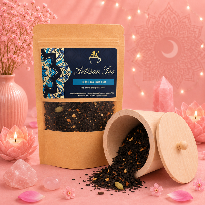Thé du monde entier - Un mélange de magie noire - 50 g