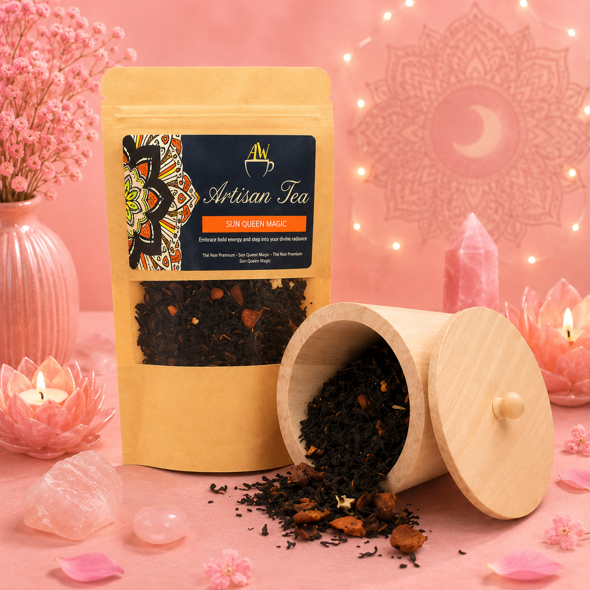 Thé du monde entier - Magie marron foncé - 50 g