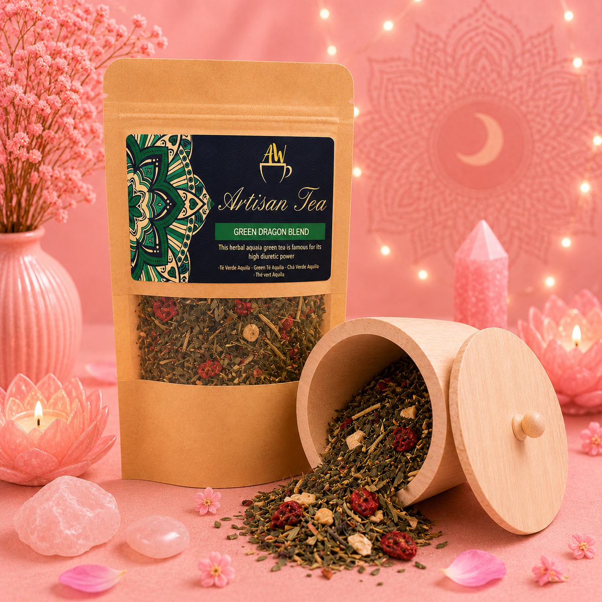 Thé du monde entier - Mélange de dragon vert - 50 g