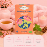 Tisane "TUMMY IN LOVE" - Digestive, réconfortante, apaise le ventre, favorise la digestion et apporte chaleur et légèreté