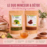 Lot thé brûleur de graisse + thé anti-stress relaxant