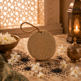 Savon d'Alep JASMIN & NIGELLE avec corde - 150 g