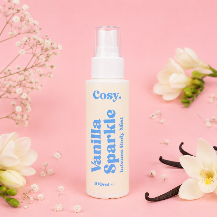 Brume corporelle VANILLA SPARKLE intense - Cosy - 100 ml
