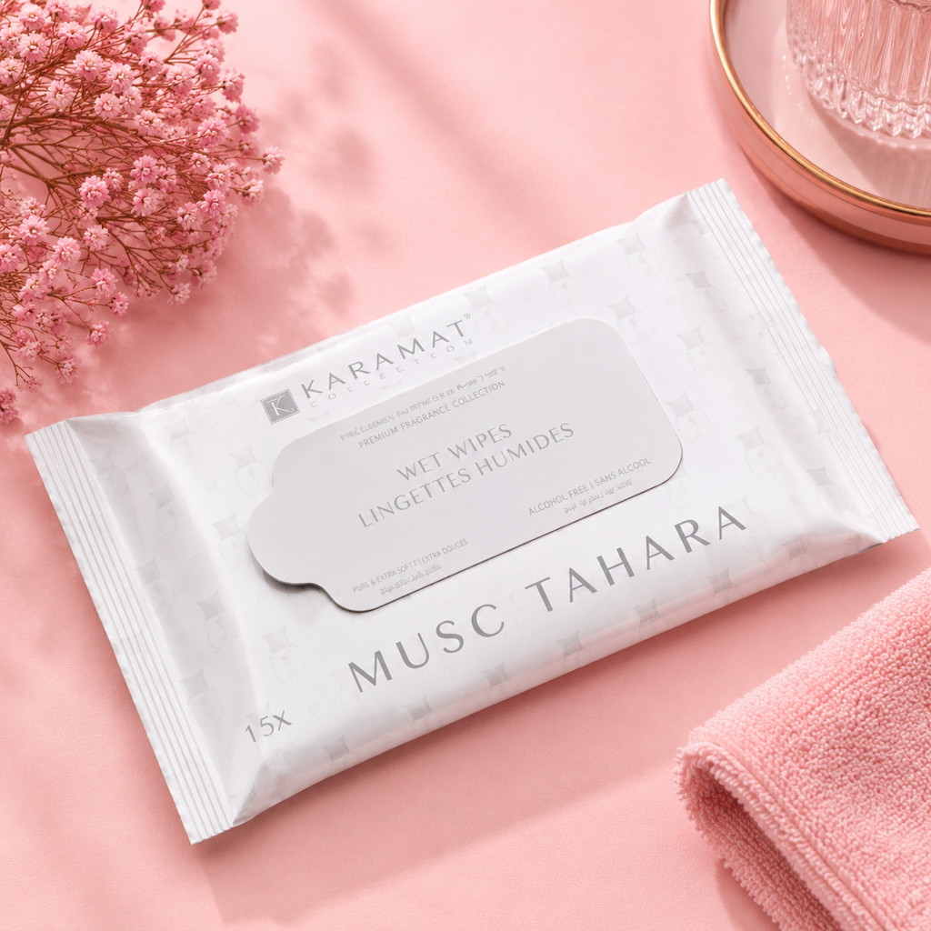 Lingettes Nettoyantes Musc Tahara