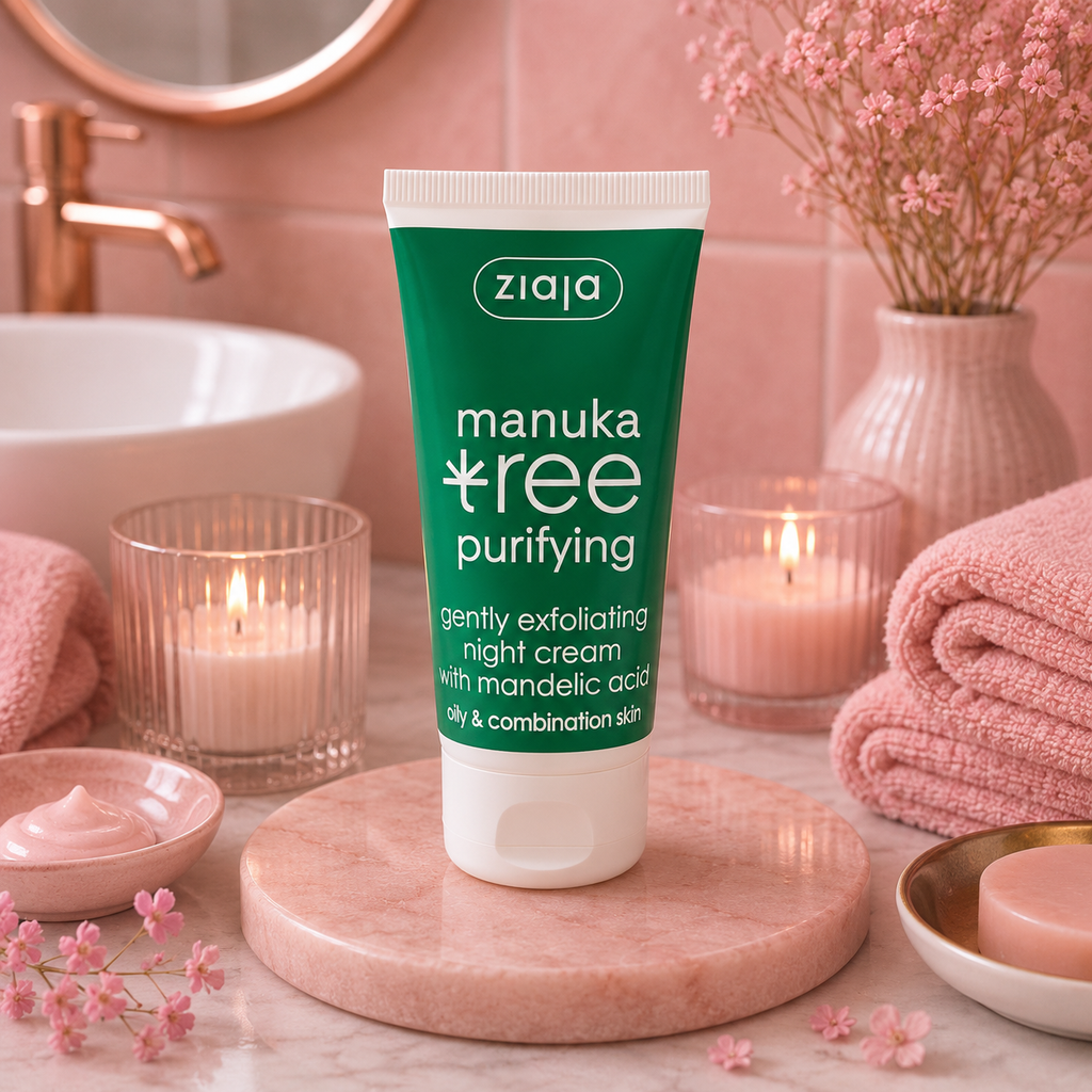 Crème de nuit exfoliante et purifiante au Manuka