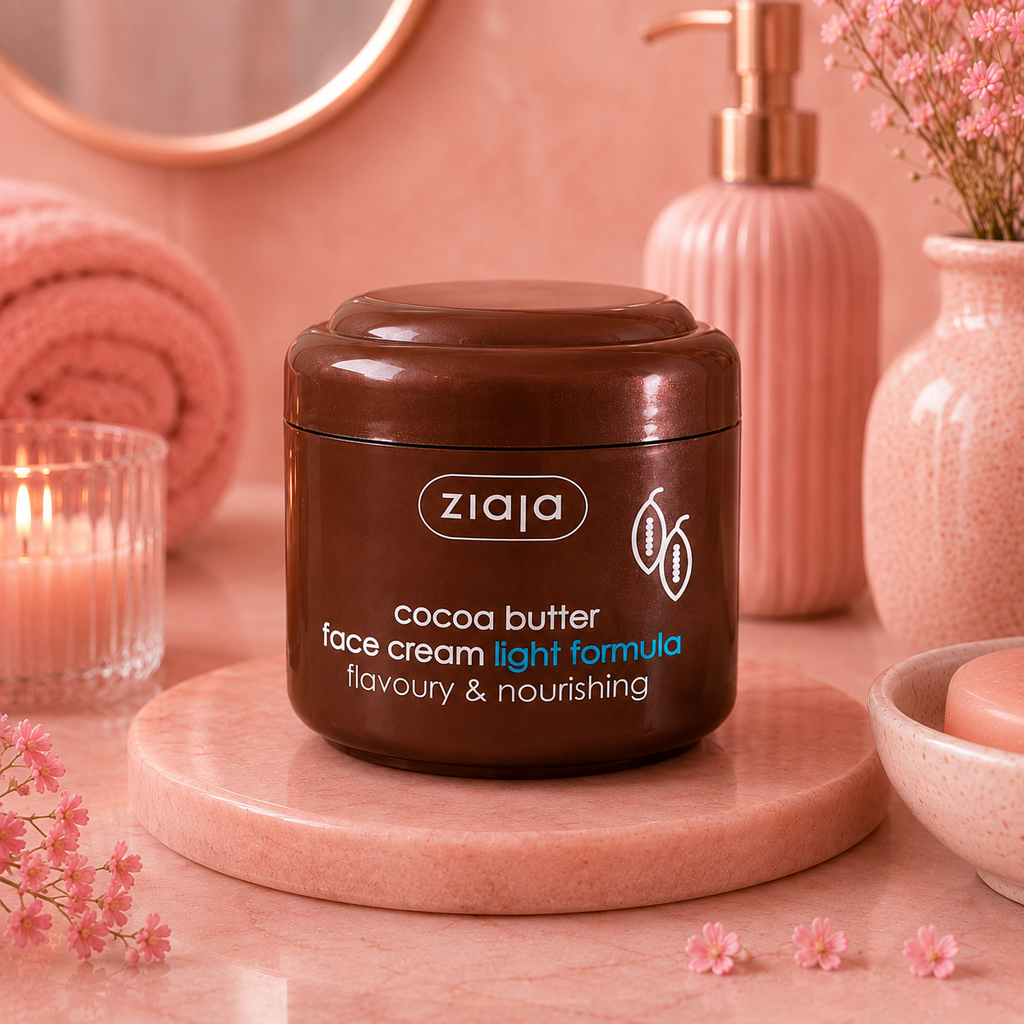 Crème de jour légère au Beurre de cacao