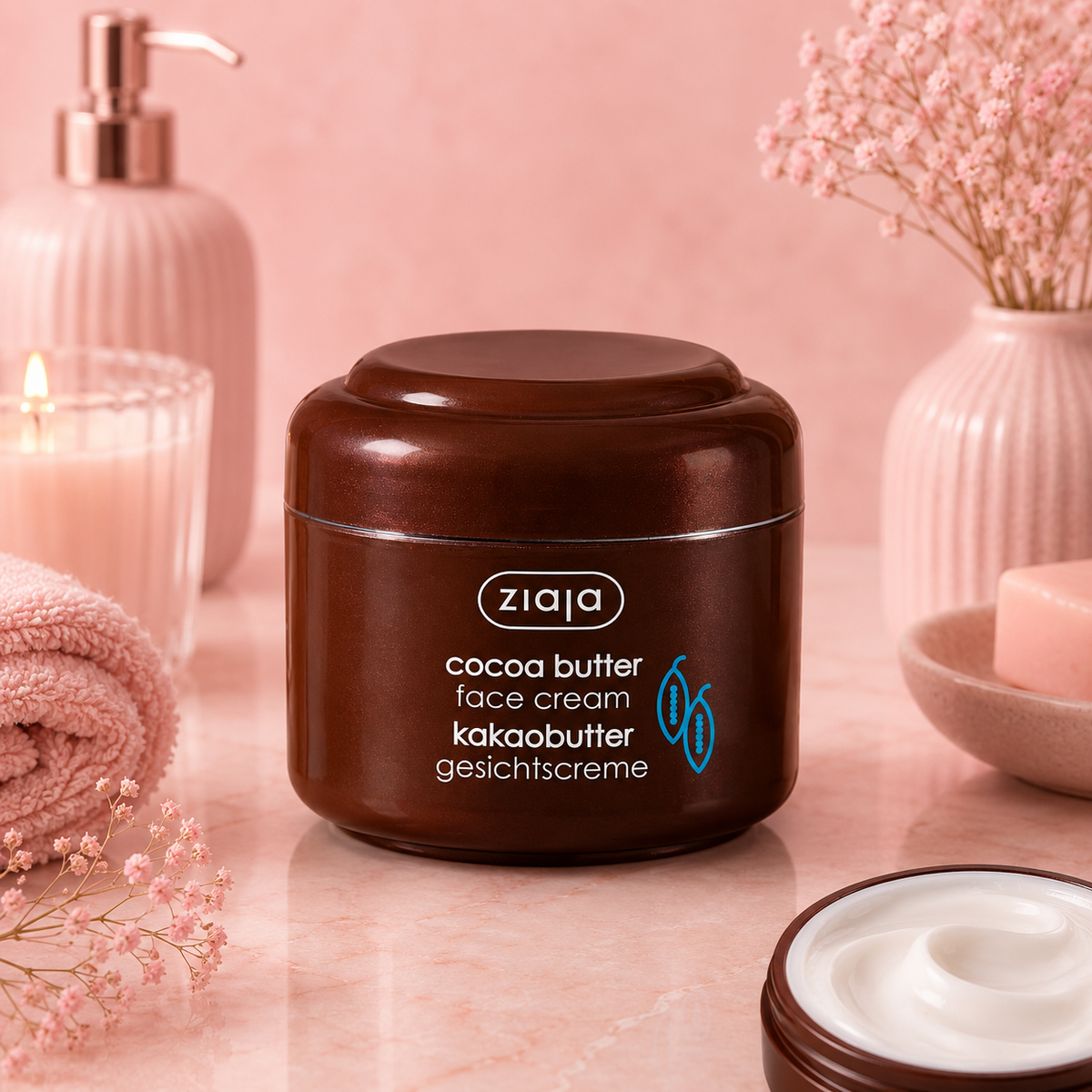 Crème de jour nutritive au Beurre de cacao