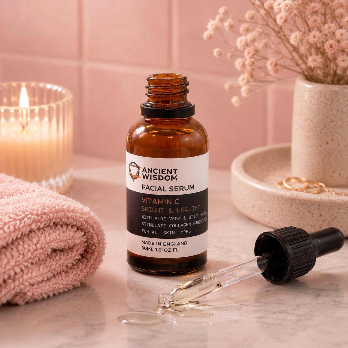 Sérum visage à la Vitamine C