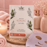 Masque au Konjac - Myrtille - PEAUX SENSIBLES ET SUJETTES AUX ROUGEURS