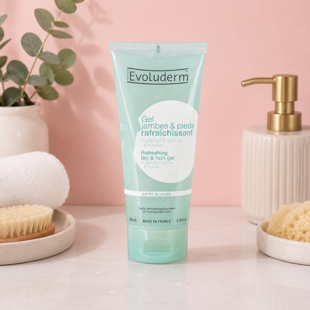 Légèreté Express – Gel Mentholé Jambes & Pieds