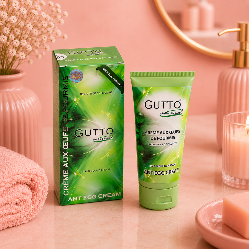 Crème aux œufs de fourmis - 150 ml - Réduit la pilosité