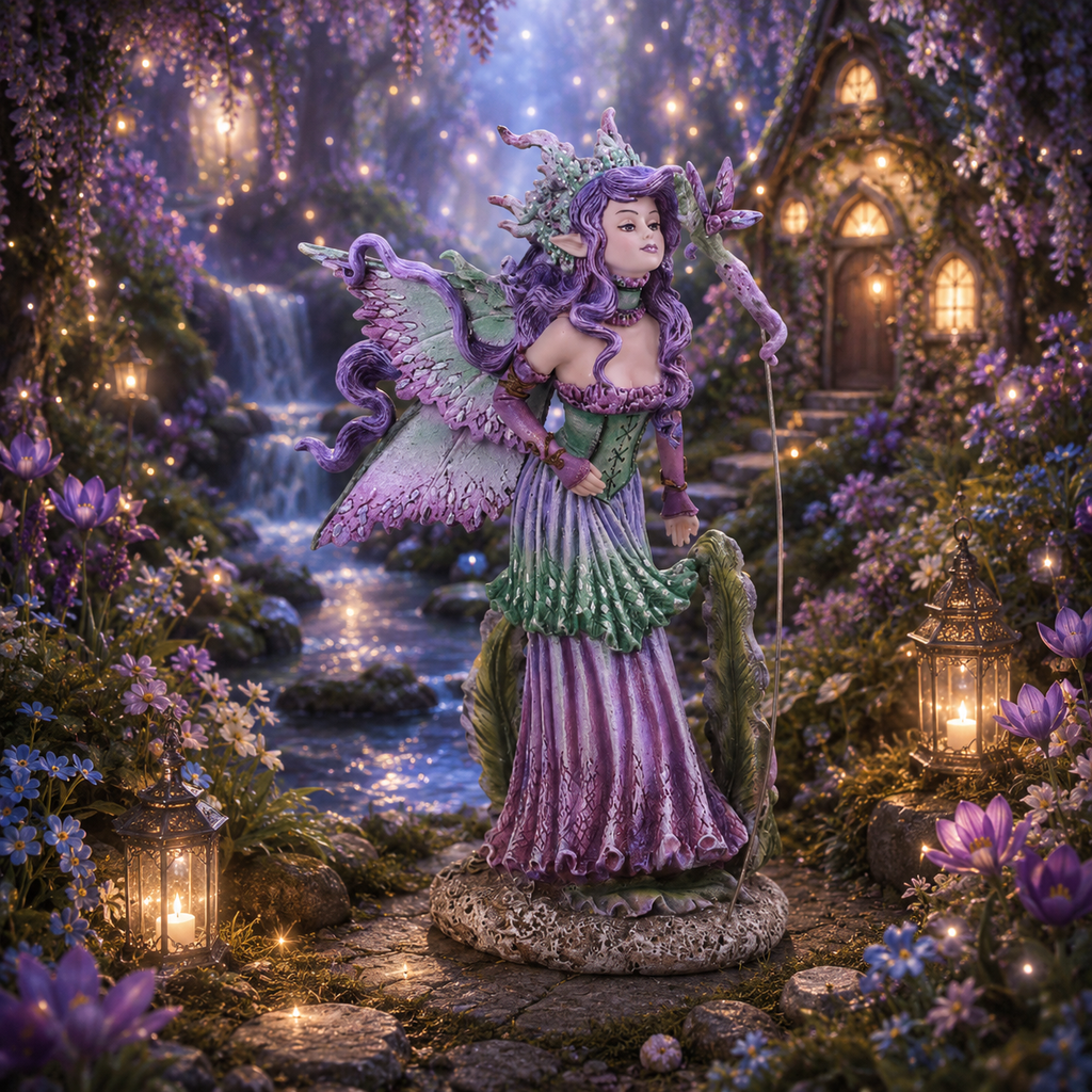 Fée des potins Pixie par Amy Brown (18,4 x 8,5 x 12,9 cm)