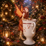 La Fée du cidre par Amy Brown (12,1 x 5,1 x 15,9 cm)
