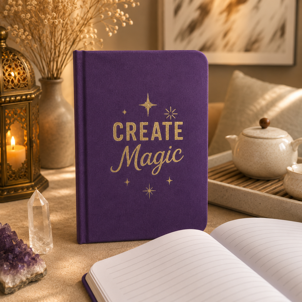Carnet velours - 80 pages (plusieurs variantes)