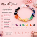 Bracelet en éclat de pierre