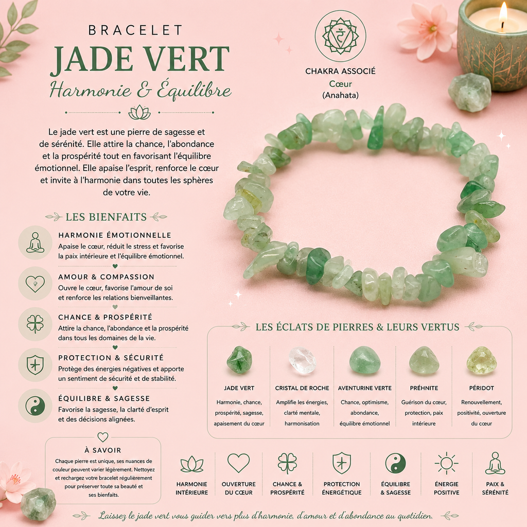 Bracelet en éclat de pierre