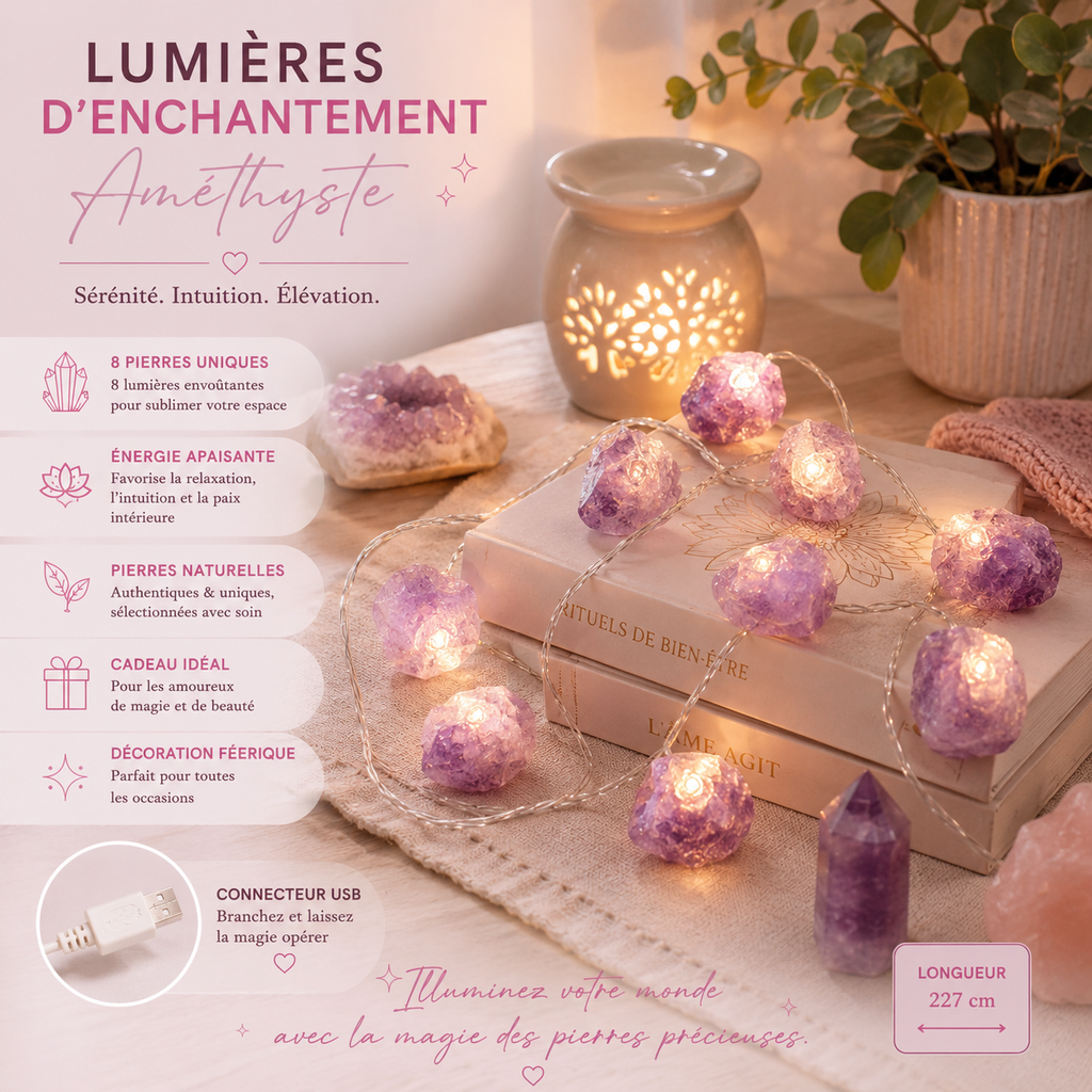 Lumière d'enchantement en pierres précieuses (choix multiples)