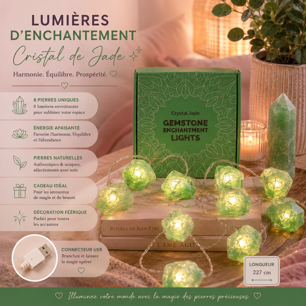 Lumière d'enchantement en pierres précieuses (choix multiples)
