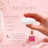 Pierre de sélénite polie (plusieurs modèles)