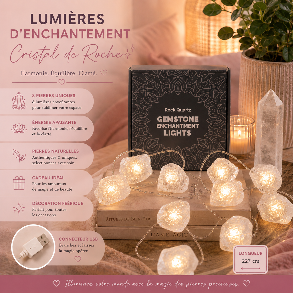Lumière d'enchantement en pierres précieuses (choix multiples)