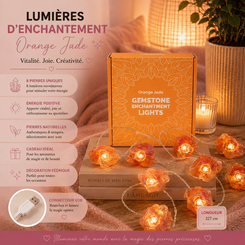 Lumière d'enchantement en pierres précieuses (choix multiples)