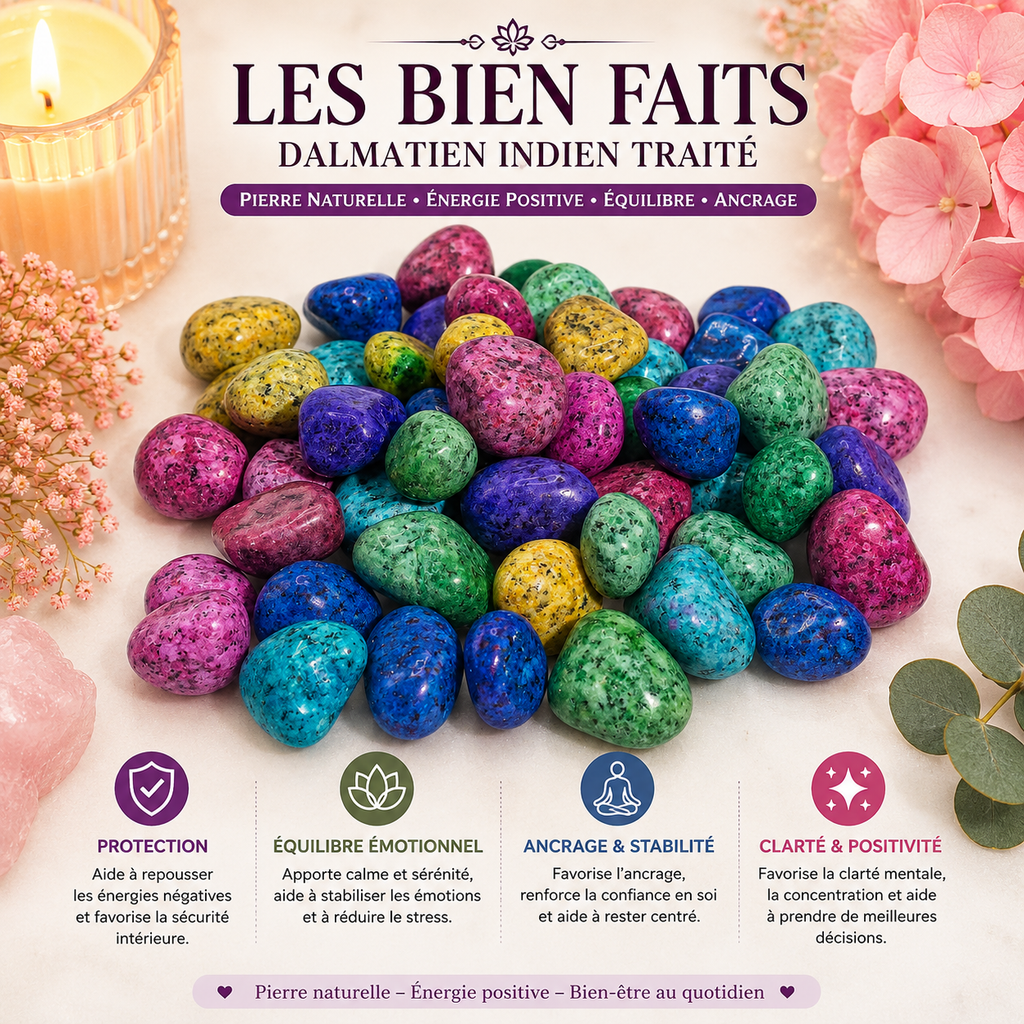 Éclats de pierres précieuses - Sac de 1 kg