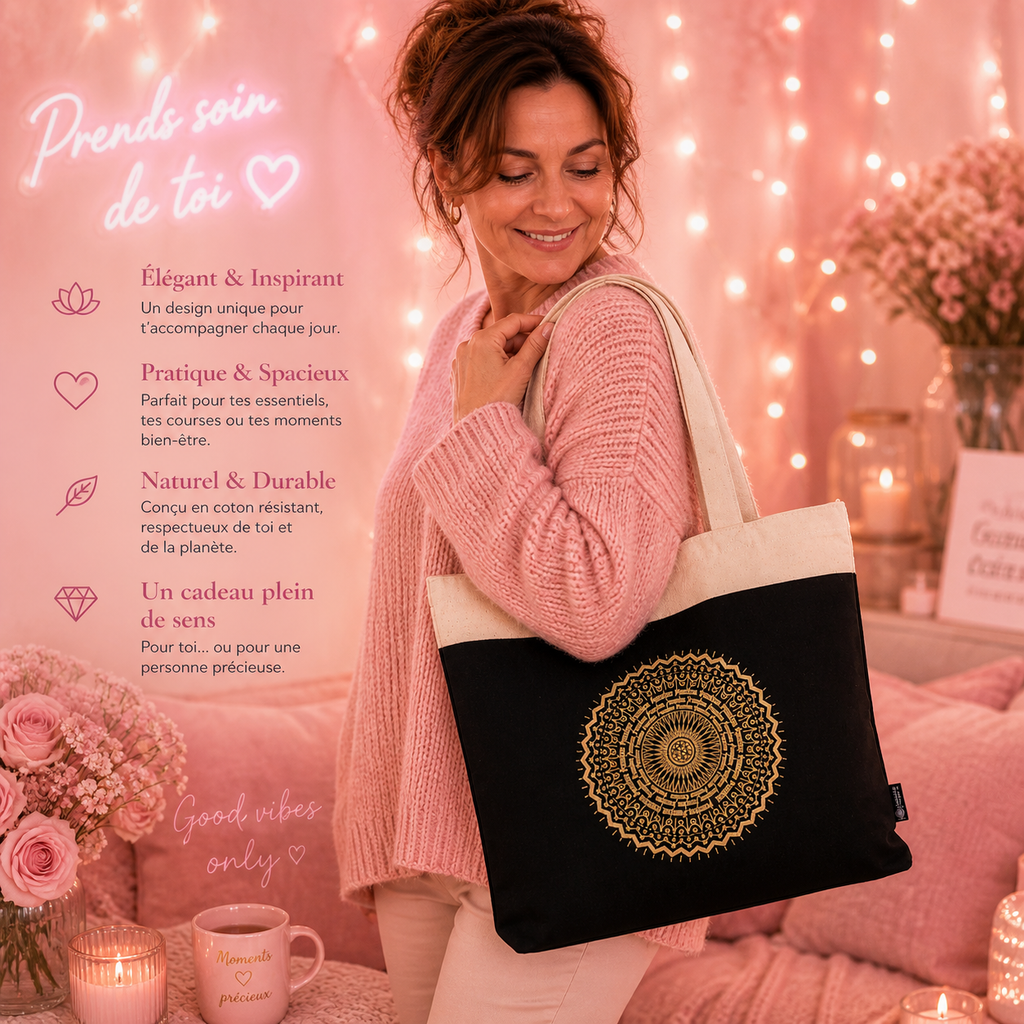 Grand Tote Bag Chocolat délavé (38 x 15 x 43 cm) - 3 modèles