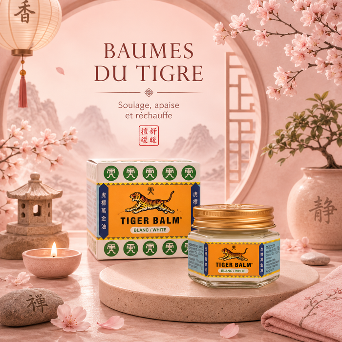 Baume du Tigre blanc ou rouge - 19 g