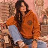 Sweat à Capuche Nomad Sari – L'Esprit Bohème & Nomade (4 tailles)